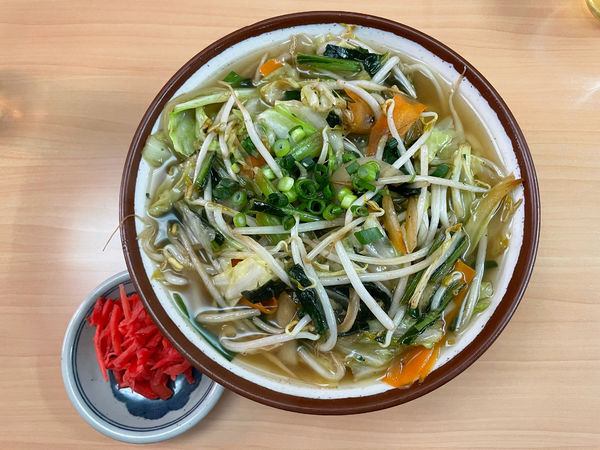 「野菜そば」@いちぎん食堂の写真