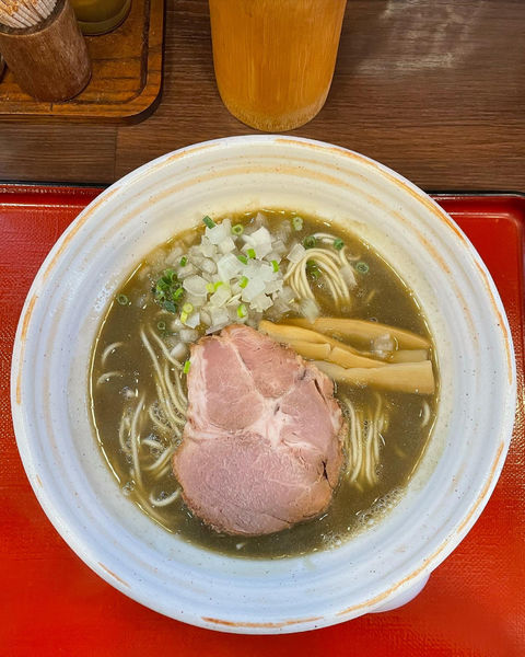 「濃厚煮干し麺」@麺屋むどうの写真