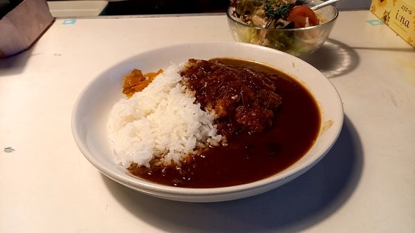 「チキンカツカレー」@喫茶MGの写真