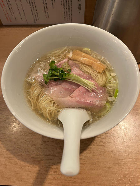 「塩中華そば 800円」@中華そば 流川の写真