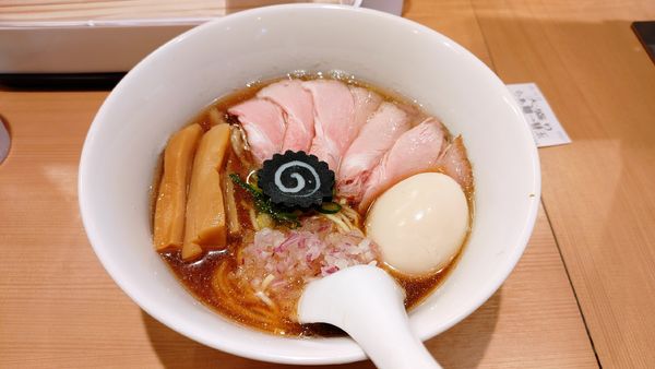 「特製のどぐろそば・替え玉　￥１３００」@らぁ麺 はやし田 武蔵小杉店の写真