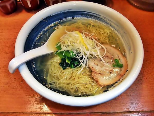 「塩らーめん」@俺流塩らーめん 東急本店前の写真