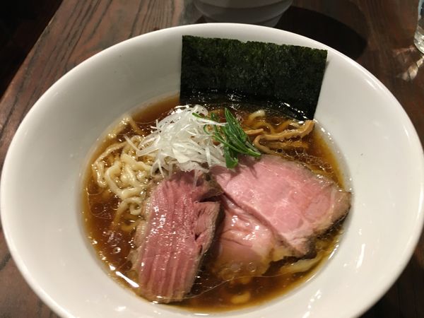 「鴨醤油ラァ麺」@雲のきれまの写真