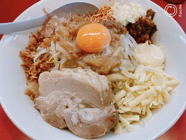 「まぜそば（並）」@豚ゆうの写真