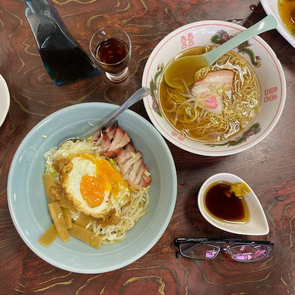 「酔来丼＋小ラーメン」@酔来軒の写真
