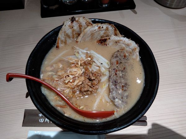 「仙台みそチャーシュー３枚トッピング」@味噌乃屋 田所商店 エスパル仙台店の写真