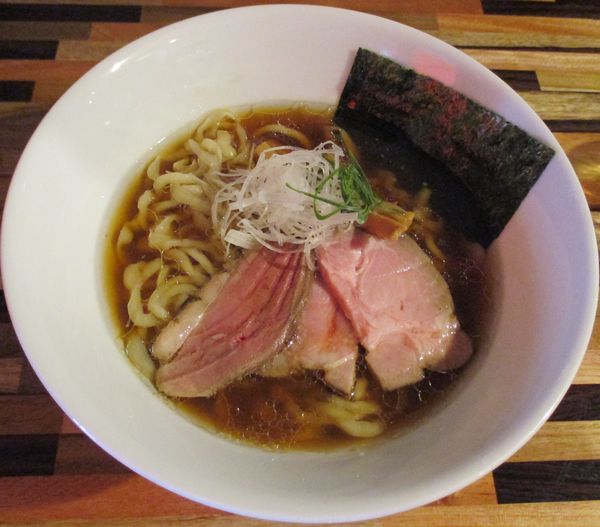 「鴨醤油ラァ麺　1000円」@雲のきれまの写真