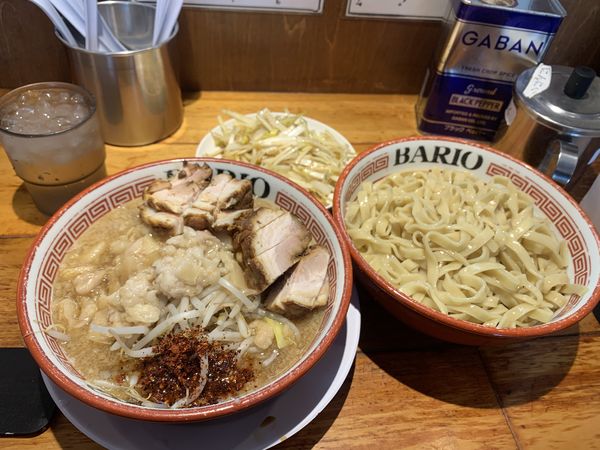 「つけ麺」@らーめん バリ男 新橋本店の写真