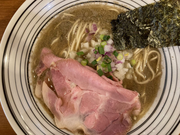 「煮干醤油ソバ 800円」@らーめん コットンポットの写真