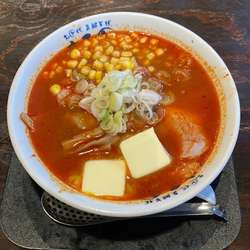 味噌バター　二辛