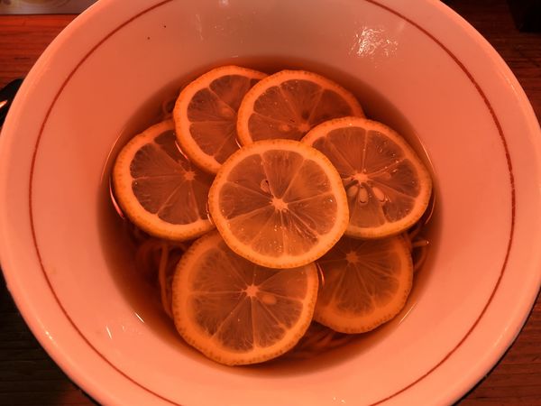 「レモンラーメン　￥７００」@らーめん ひとしおの写真