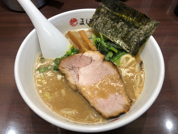 「らーめん」@豚骨醤油らーめん まぼろしの写真