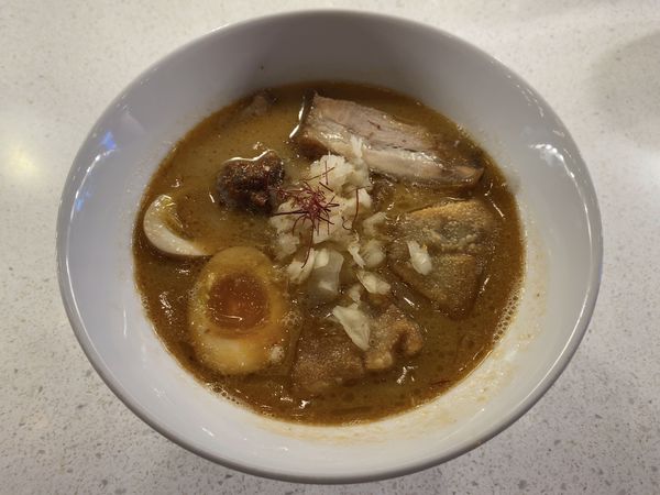 「特製海老ポタらぁめん」@SHRIMP NOODLE 海老ポタの写真