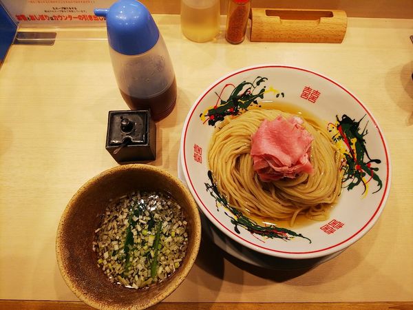 「鰹昆布水つけめん」@つけめん金龍の写真