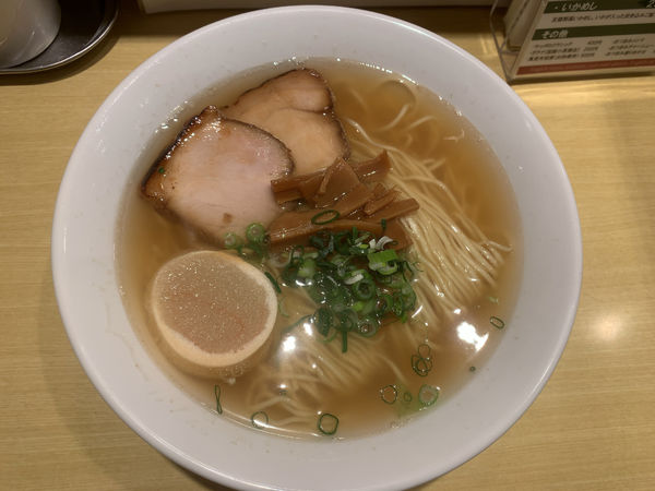 「ラーメン750円」@函館塩ラーメン 五稜郭の写真