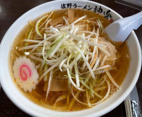 「ねぎラーメン」@佐野ラーメン 神楽の写真