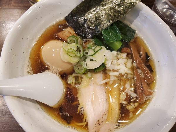 「特製煮干し醤油ラーメン１０００円」@NOODLE MEISTER 源九 GENKの写真