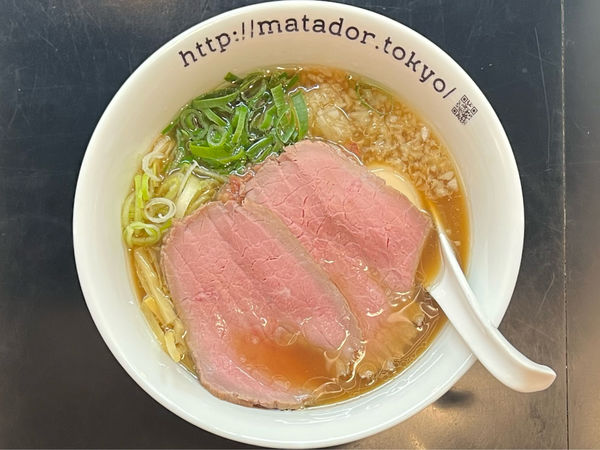 「贅沢焼牛らぁ麺」@牛骨らぁ麺 マタドール 本店の写真