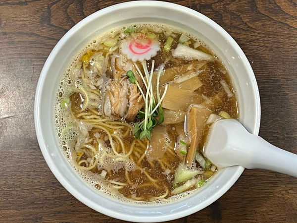 「中華そば」@つけめんTETSU 御徒町ラーメン横丁店の写真