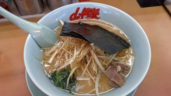「醤油ネギラーメン」@ラーメン山岡家 宇都宮長岡店の写真