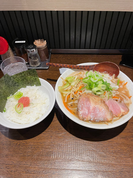 「むさ流豚骨ラーメン醤油」@麺処 むささんじんの写真