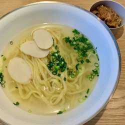 DOKODOKOそば(あっさり・オリジナル生麺)・オイナリアンの沖縄いなり・ミニタコライス