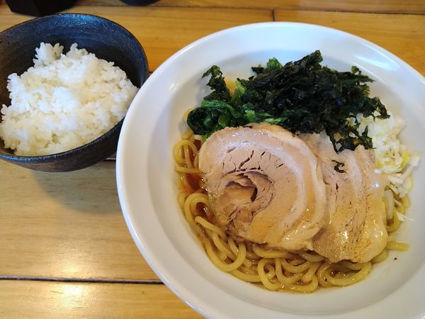 「油そば ￥800」@ときわ亭の写真