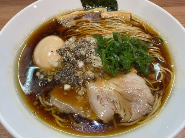 「味玉ブラック900円」@らーめん にじいろの写真