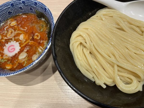 「辛つけ麺930円」@頑者製麺所 エキア成増店の写真