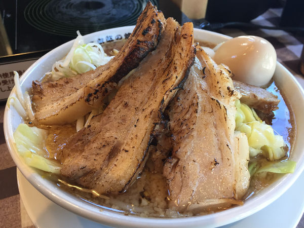 「本気の焼豚そば」@本気の焼豚 プルプル食堂の写真