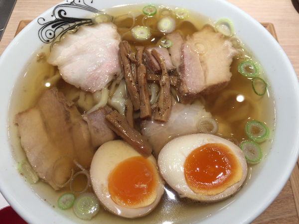「味玉喜多方ラーメン」@七彩飯店の写真
