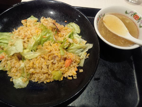 「極王炒飯 748円」@餃子の王将 ポンテポルタ千住店の写真