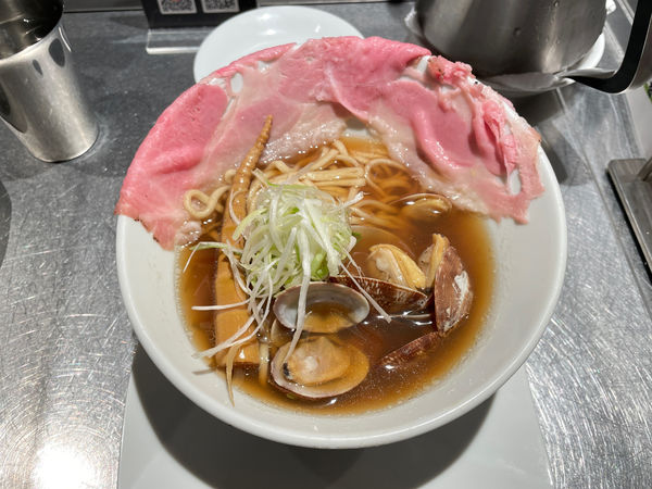 「あさりらーめん」@くそオヤジ最後のひとふり なんば店の写真