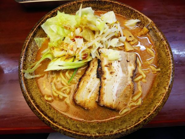 「元祖カミナリそば」@日乃屋の写真