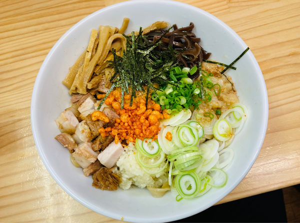 「油そば 大(豚)」@麺屋 MARUの写真