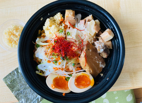 「ダダダの旨辛汁なし豚そば(大盛・にんにく)」@麺屋ダダダの写真