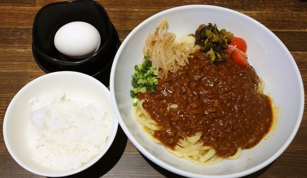 「キーマカレーまぜそば（950円）」@麺屋 比呂の写真
