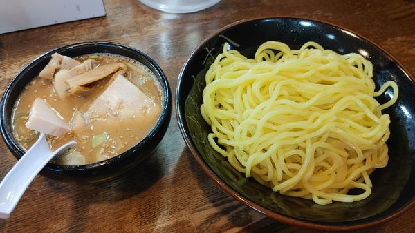 「豚骨魚介つけめん」@らあめん 寸八 総本店の写真