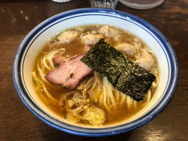 「わんたんめん(醤油)」@麺屋 はやしまるの写真