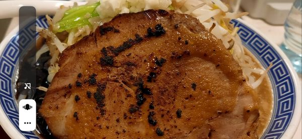 「炙り味噌二郎ラーメン」@豚骨醤油家系ラーメン 達磨堂の写真