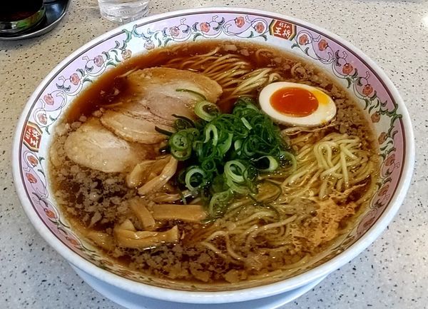 「醤油ラーメン」@餃子の王将 赤羽駅南口店の写真