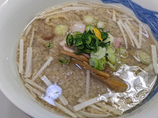 「ゲリラ限定煮干しらぁ麺」@Japanese Ramen Noodle Lab Qの写真