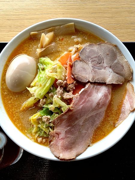 「特製味噌ラーメン　1000円」@富士見温泉 見晴らしの湯 ふれあい館の写真