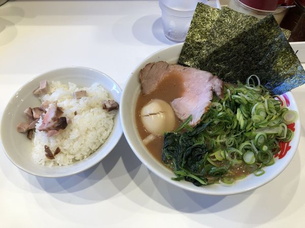 「ラーメン並　九条ネギ」@ラーメン 三浦家の写真