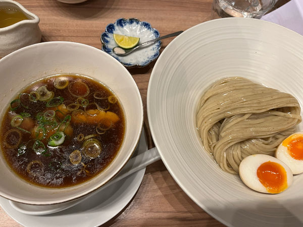 「味玉醤油つけ麺」@麺処 ほん田 秋葉原本店の写真