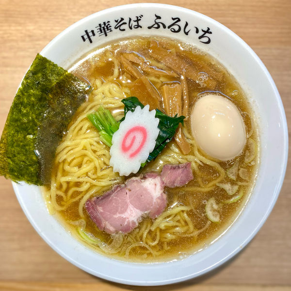「味玉中華そば ¥850円（大盛＋100円）」@中華そば ふるいちの写真