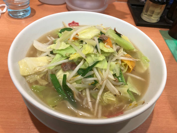 「野菜たっぷりタンメン」@日高屋 西新宿1丁目店の写真