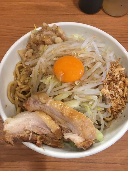 「汁なし　950円」@ラーメンガチ野郎の写真