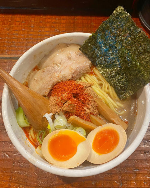 「辛辛魚ラーメン」@麺処 井の庄 立川店の写真