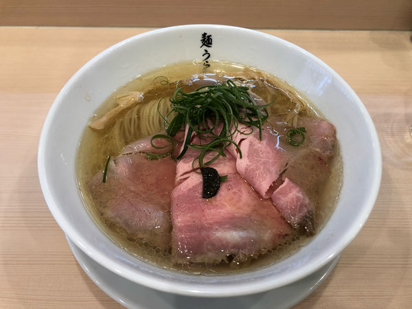 「塩SOBA+イベリコ豚ロースチャーシュー」@麺うらたの写真